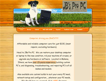Tablet Screenshot of jbspropc.com